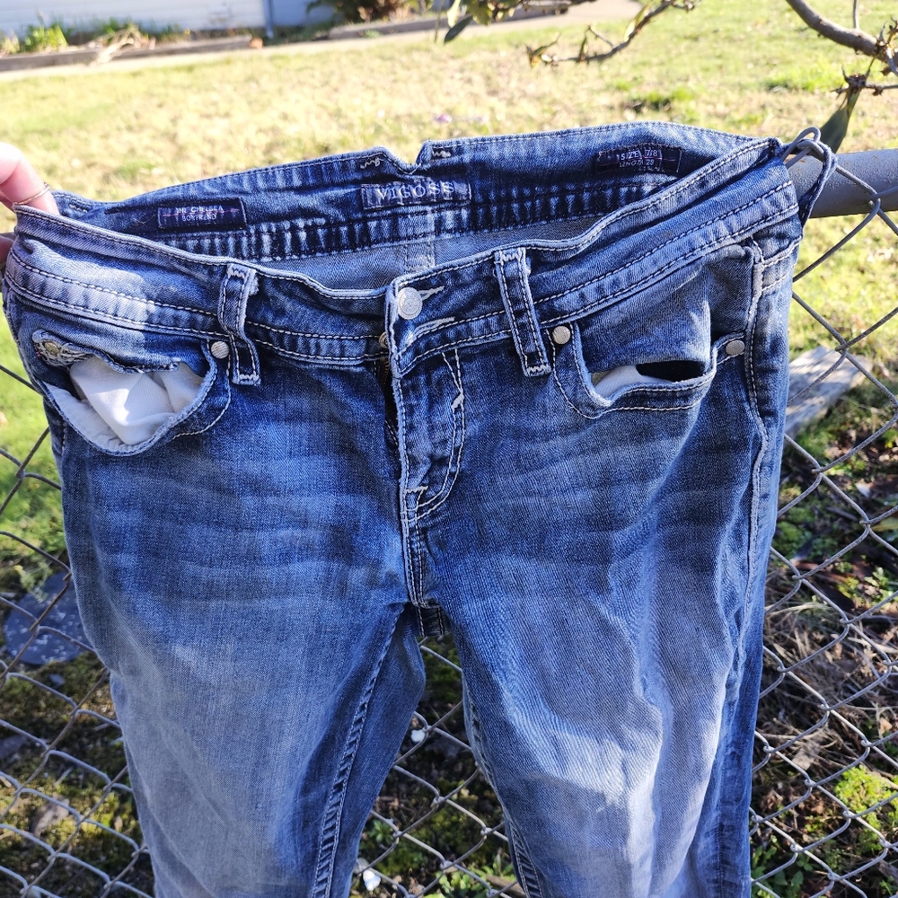 Mid-Rise Blue Jeans
